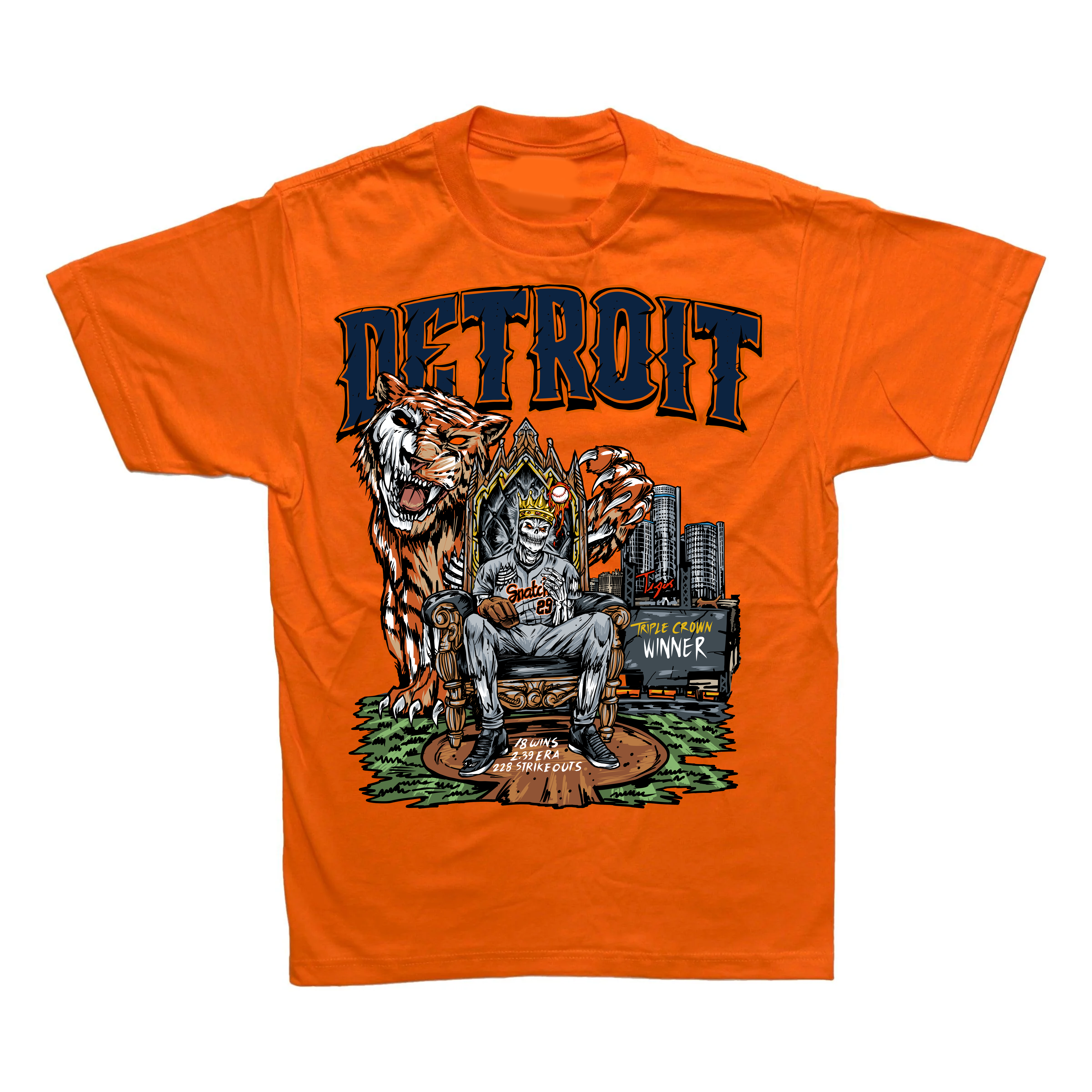 Detroit Baseball Tee