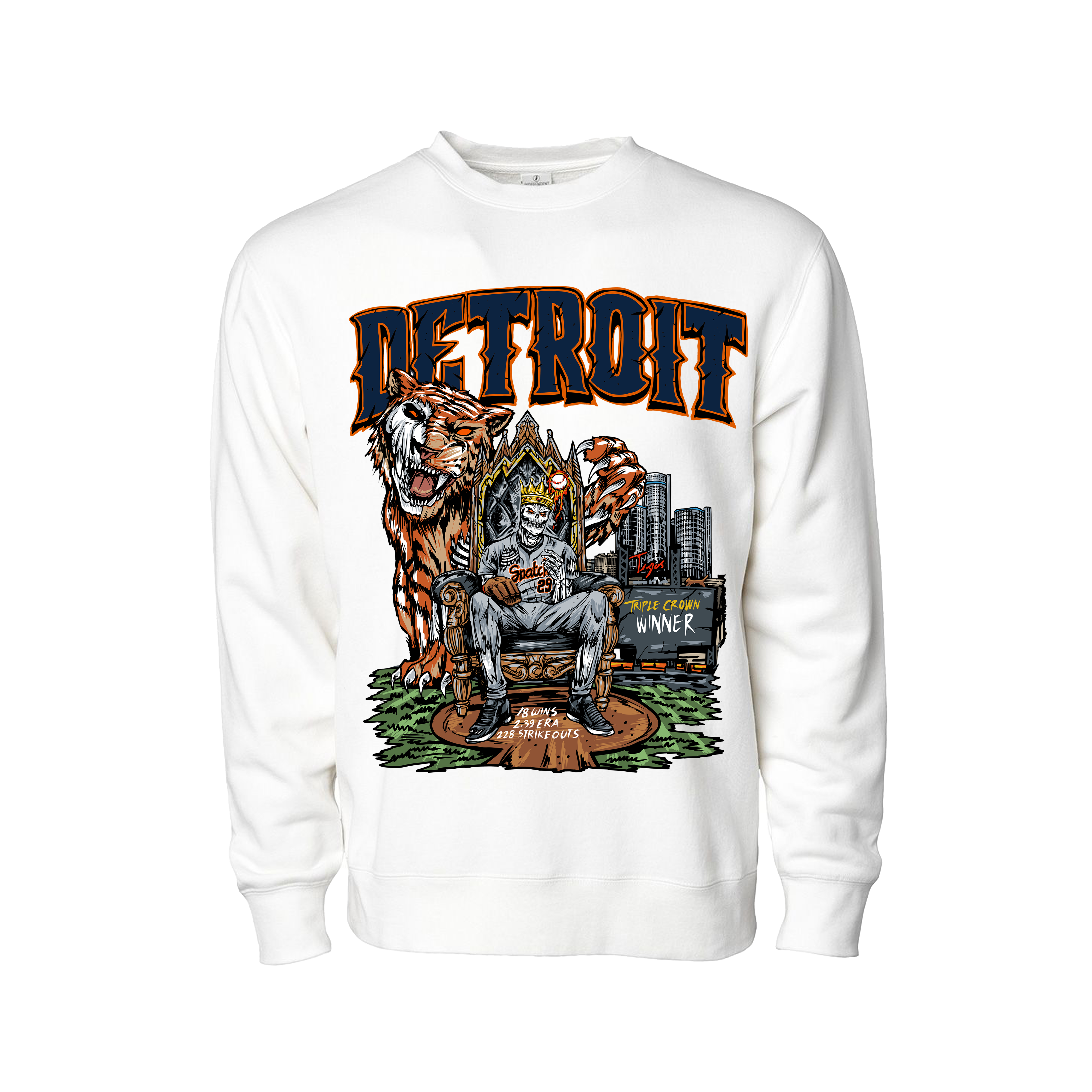 Detroit Baseball Crewneck