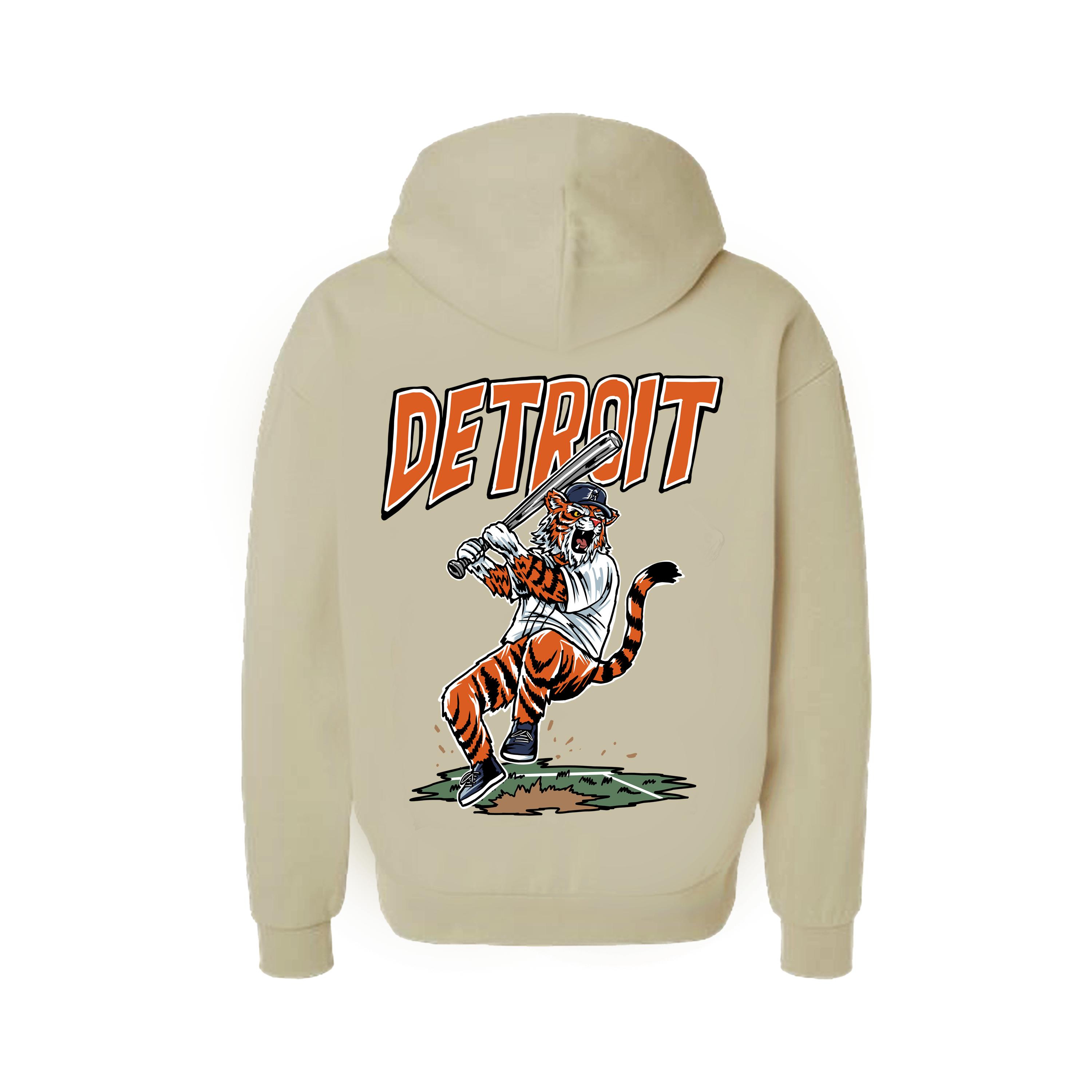 Detroit Baseball Heavy Hoodie